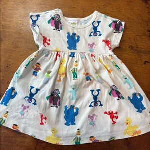 Hannah Andersson sesame street dress Smoke dress